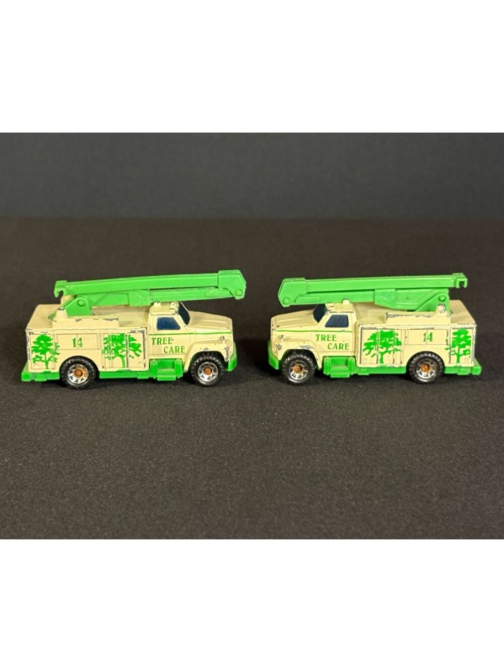 Matchbox Tree Utility Truck Ford Bucket Boom 1989 F-Series MB33 MB74 Toy Car VTG - Picture 4 of 7